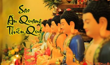 Cặp Sao Ân Quang, Thiên Quý - Quý Tinh Hạng Nhất Trong Tử Vi