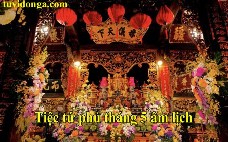 Tiệc Thánh Tứ Phủ Tháng 5 Âm Lịch